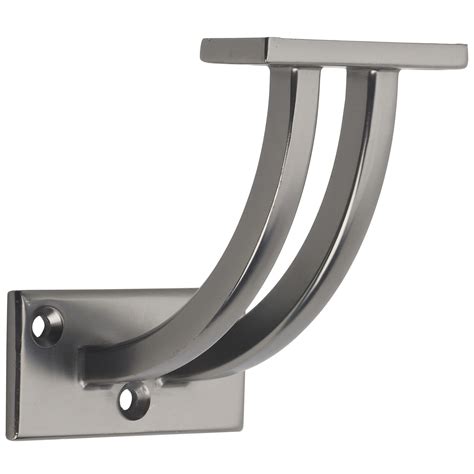 metal wall rail bracket|vertical mounted stair rail brackets.